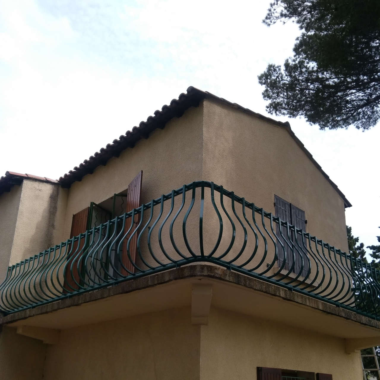 Renovation peinture rambarde en fer
