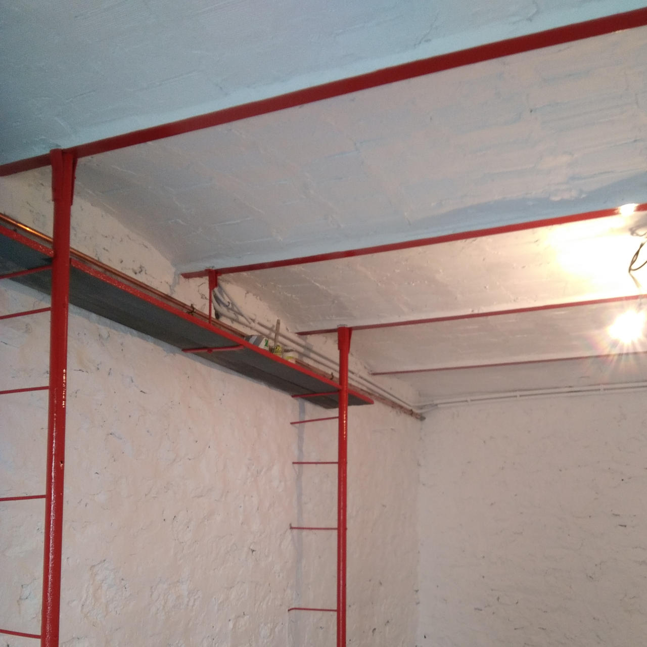 Renovation peinture atelier